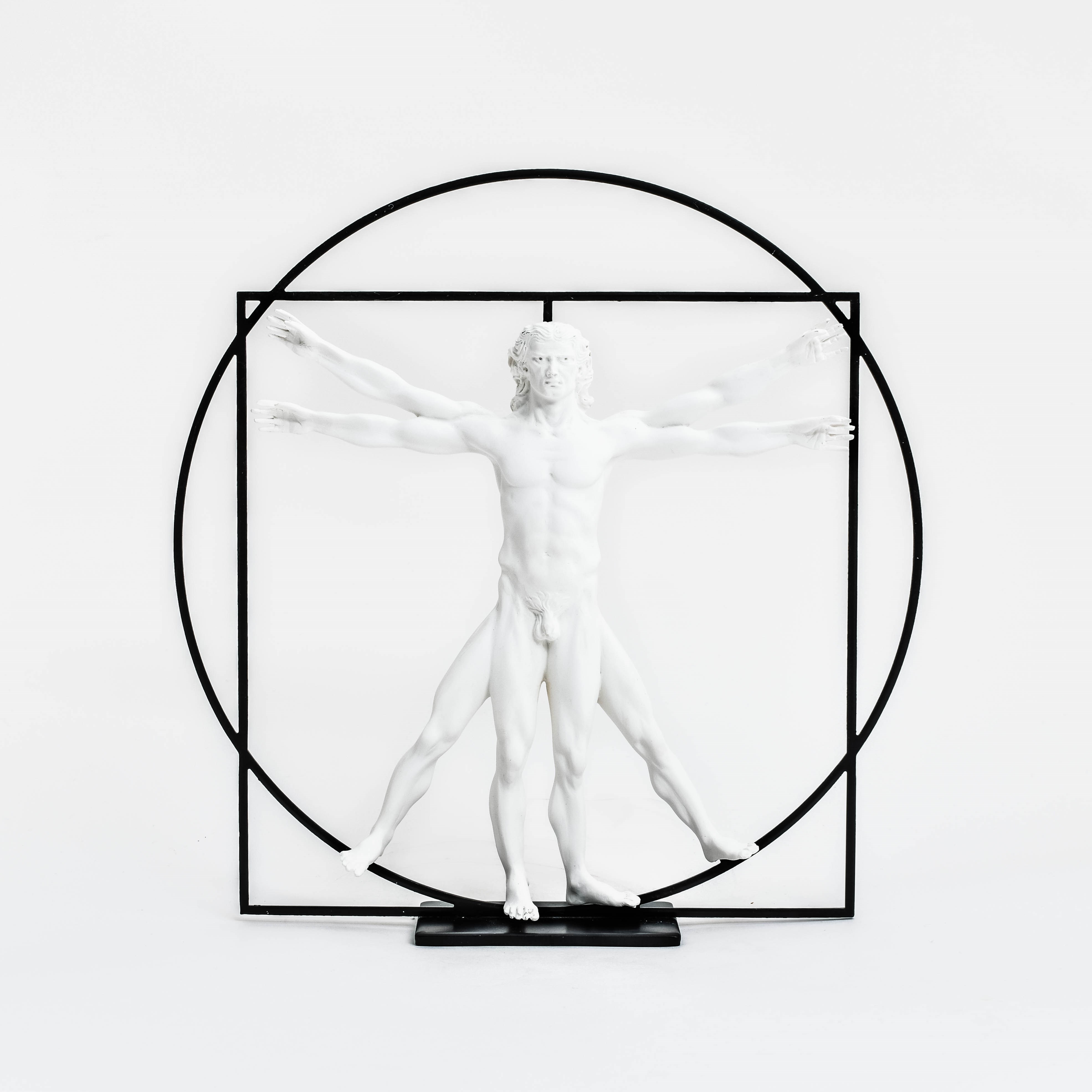 L'homme de Vitruve de Léonard de Vinci