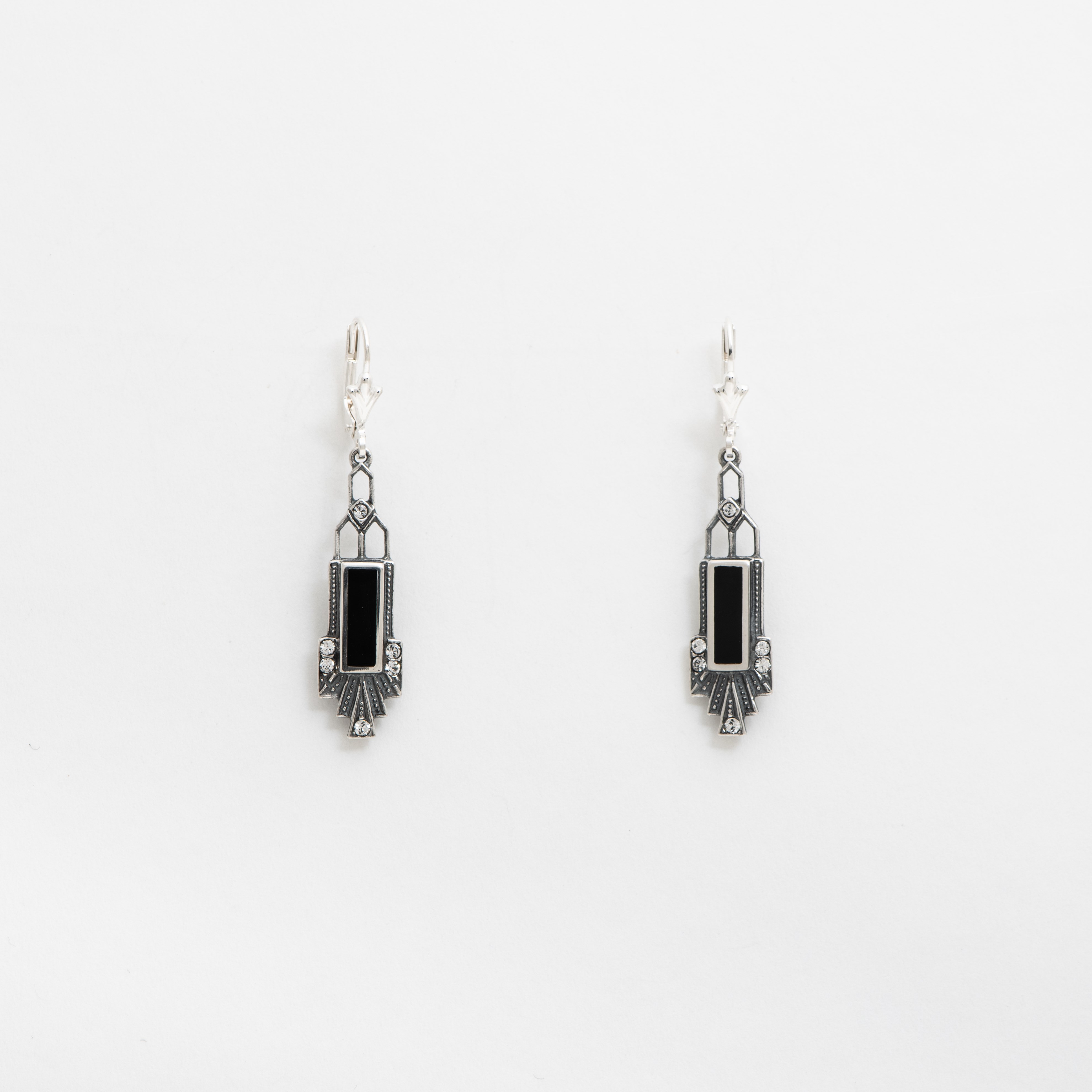Boucles d'oreilles Noir