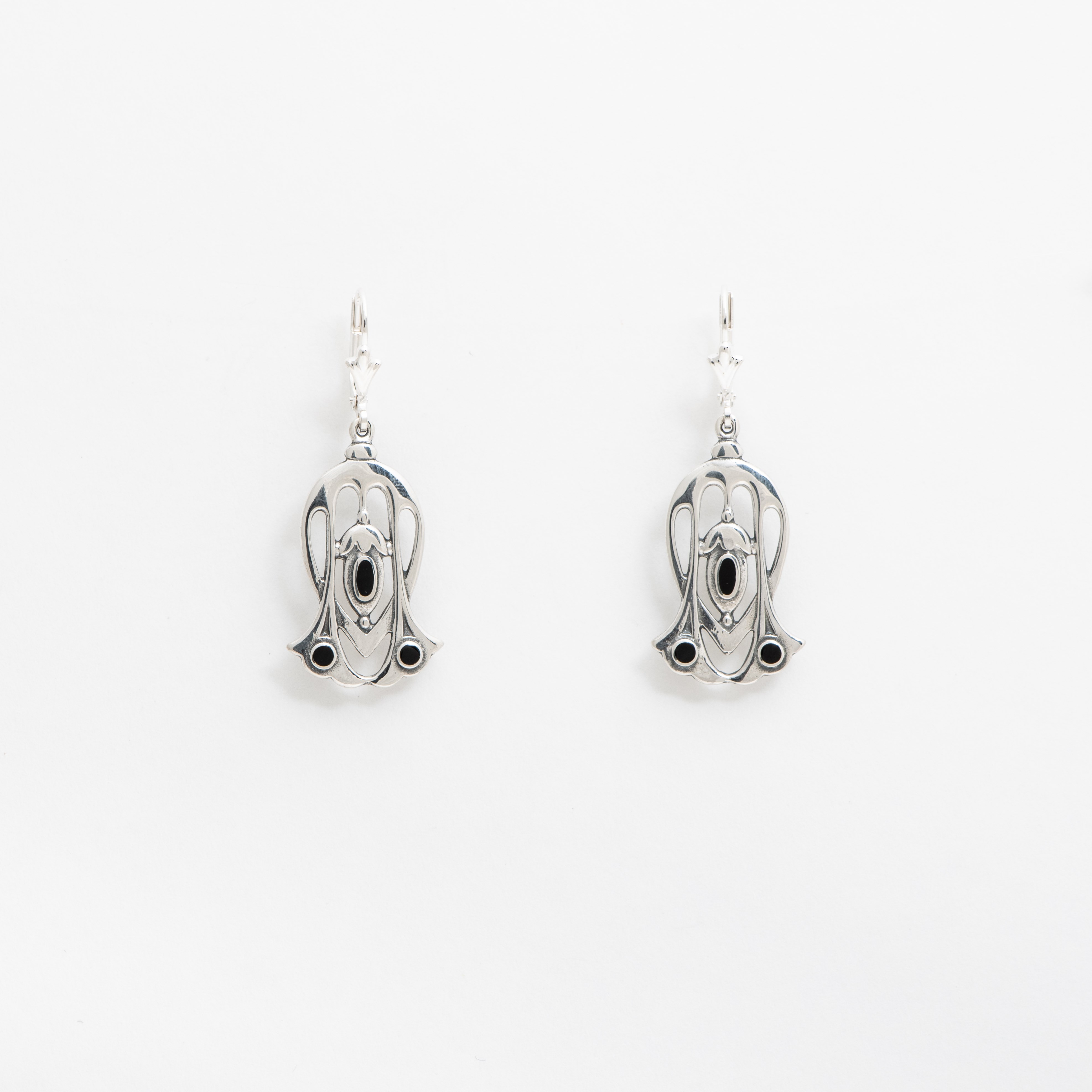 Boucles d'oreilles Jugendstil