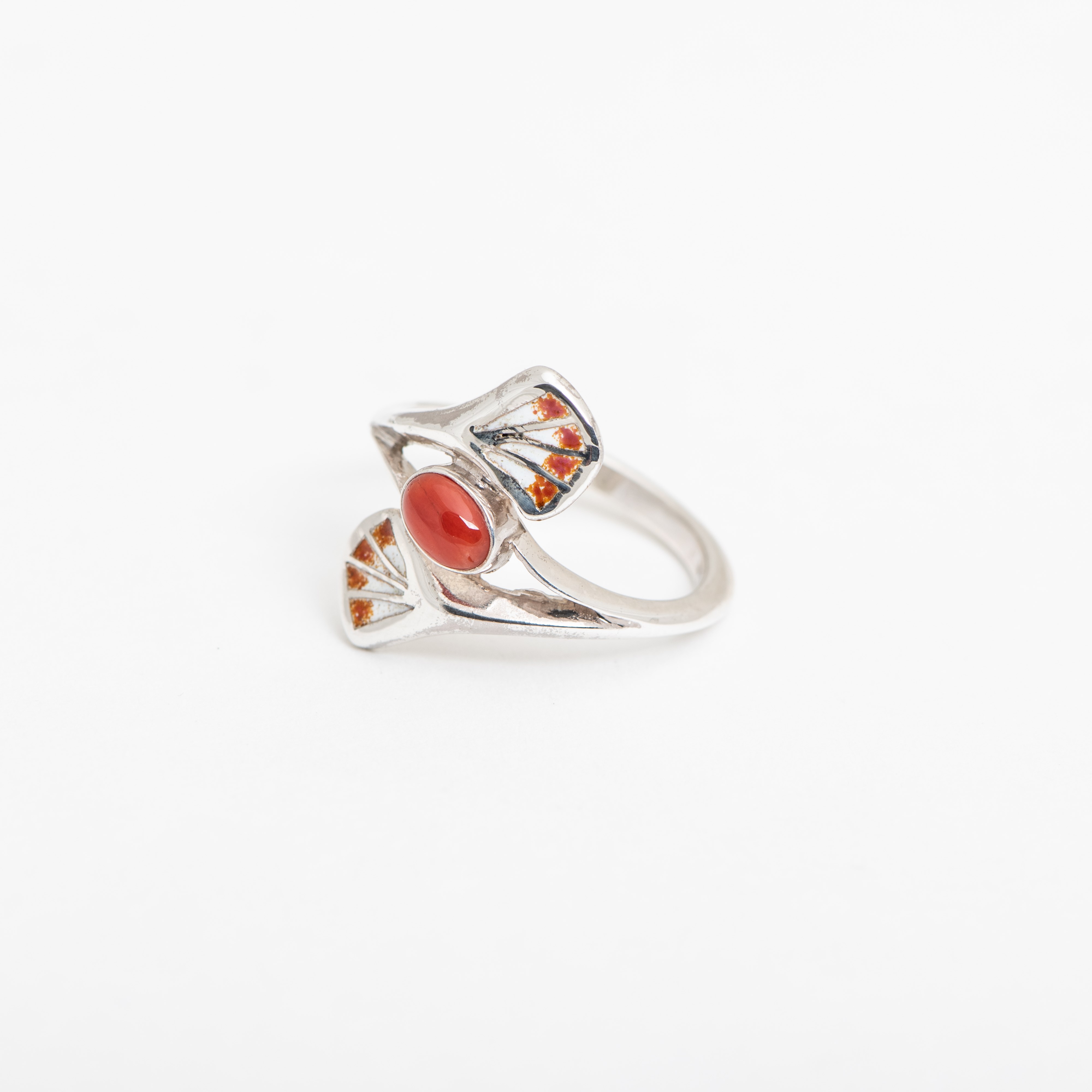 Bague Shakudo Corail