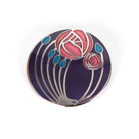 Broche Mackintosh multicolore
