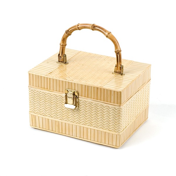 Coffret à bijoux en bambou Rectangle