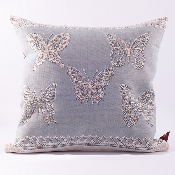 Quintette de coussins papillon