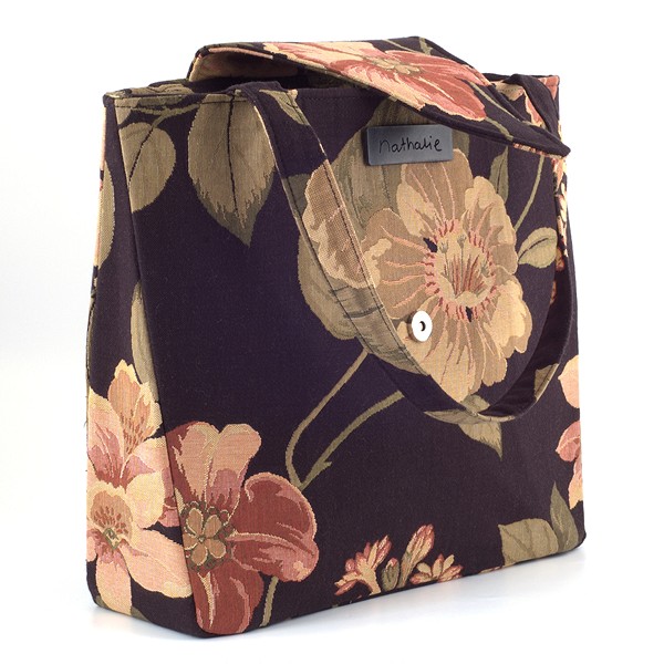 Sac à main Nathalie | Abondance de fleurs