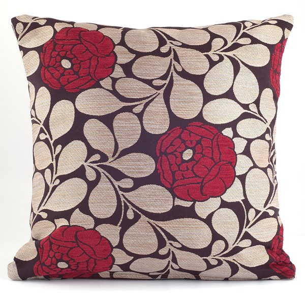 Coussin Pivoine