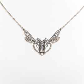 Collier Mariage Libellule Dragonfly