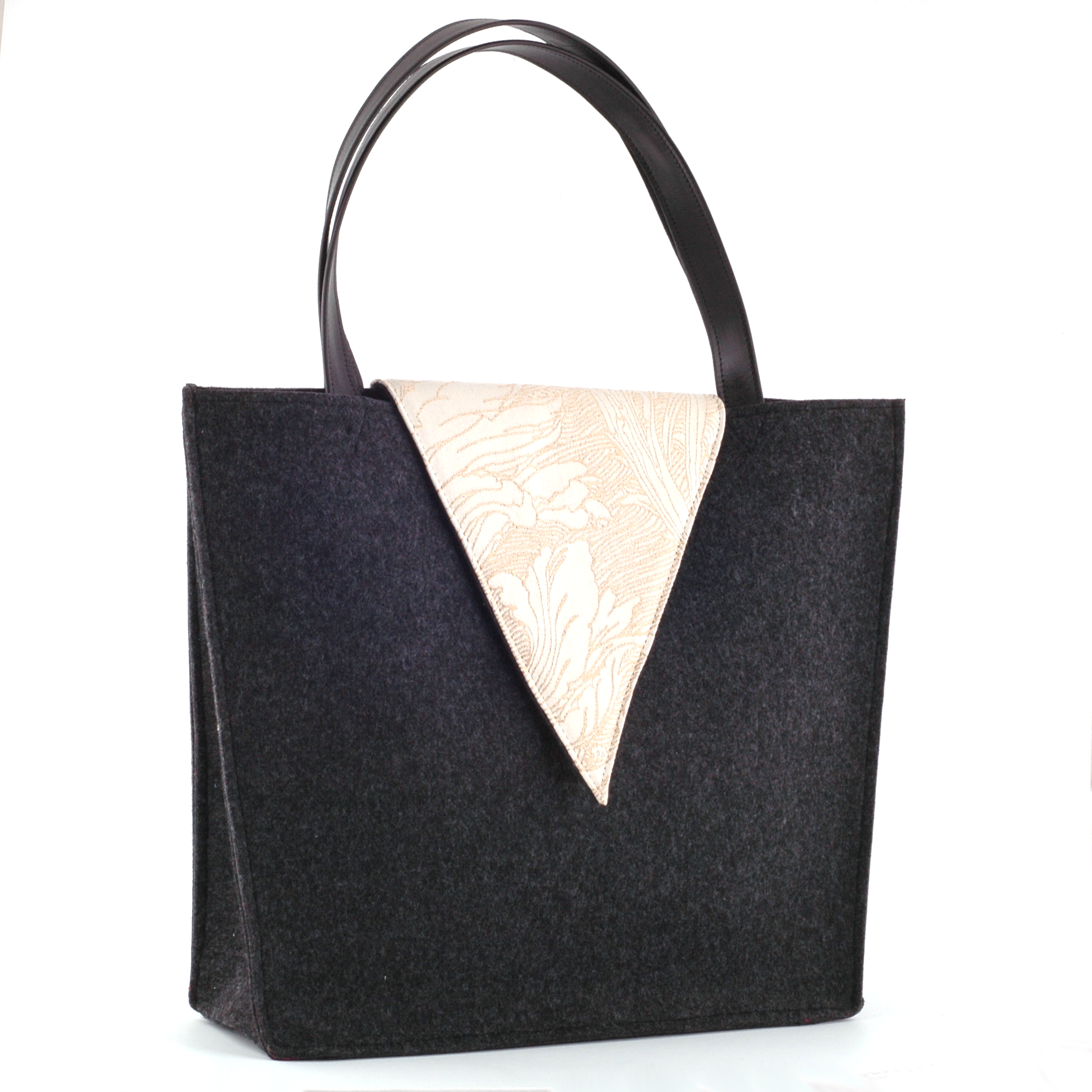Sac à main Nathalie | Fleurs d'Or Crème