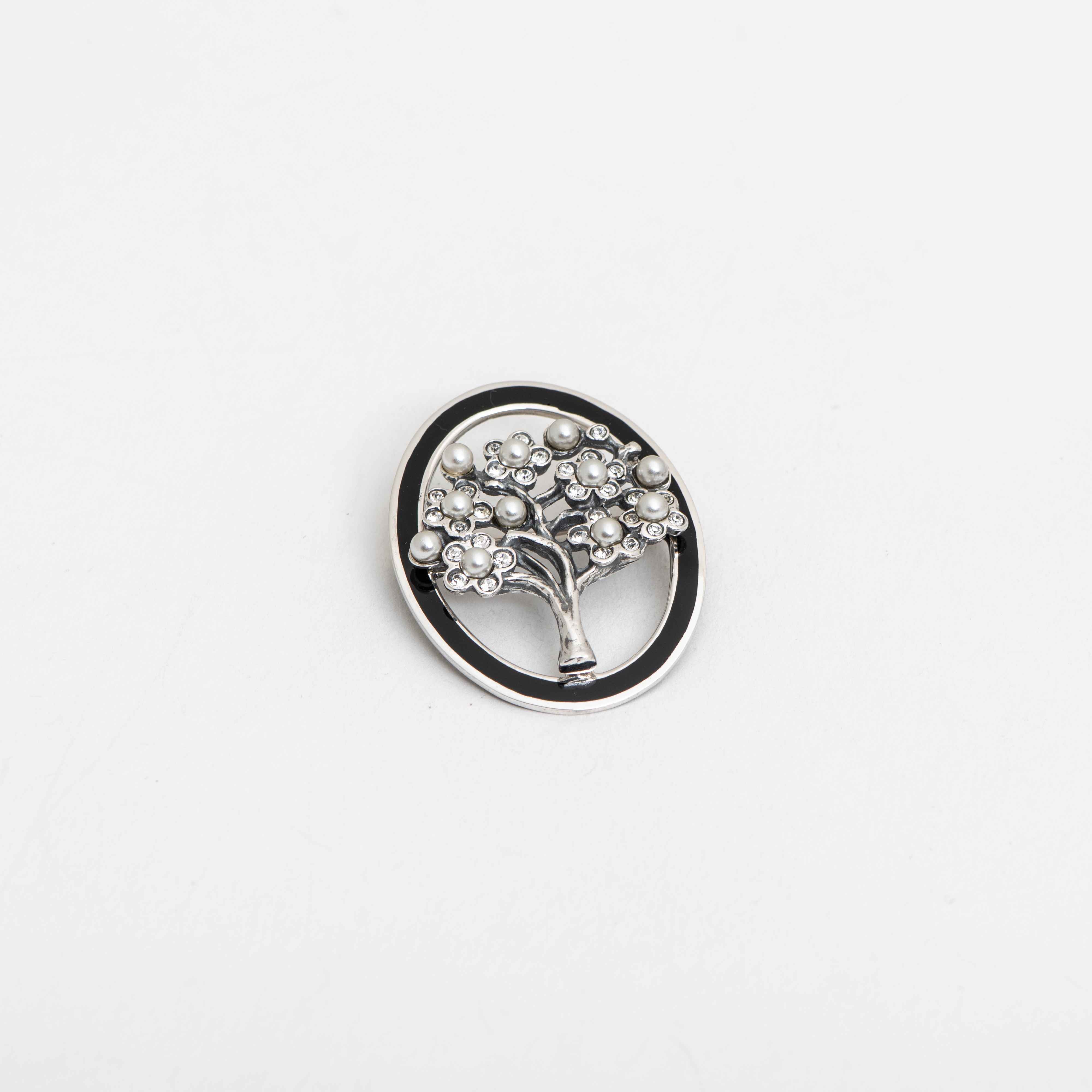 Broche Perle Arbre