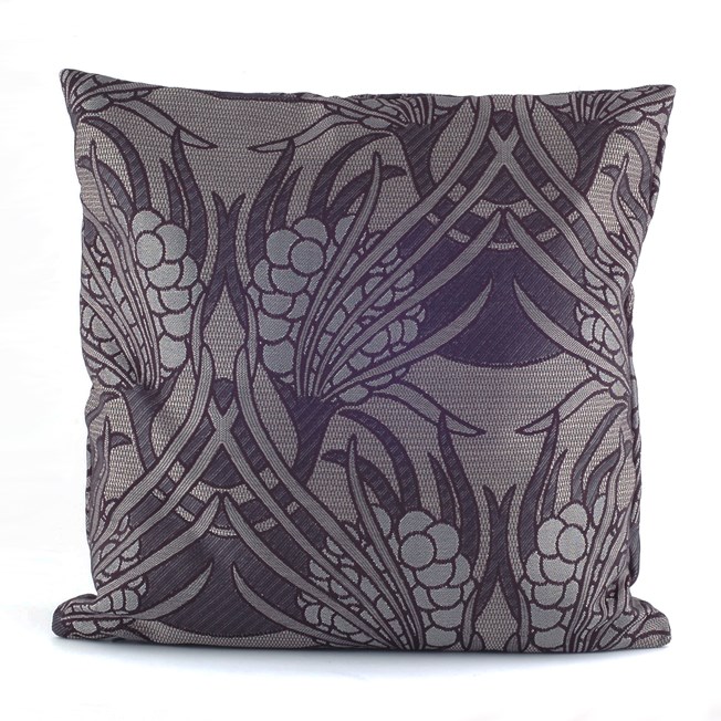 Coussin Flower Clusters Gris