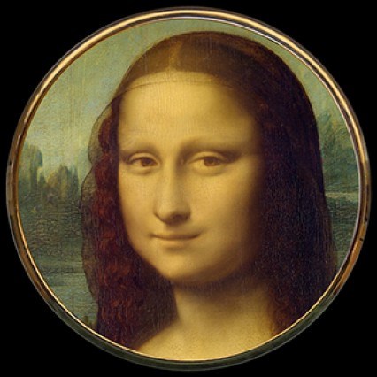 Miroir Compact Mona Lisa
