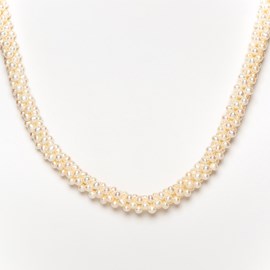 Collier de Perles Blanc Classique