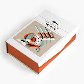 Boîte à cartes de voeux | Art Déco