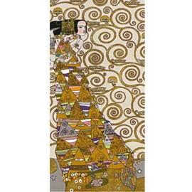 Tapisserie Klimt La lumière des attentes