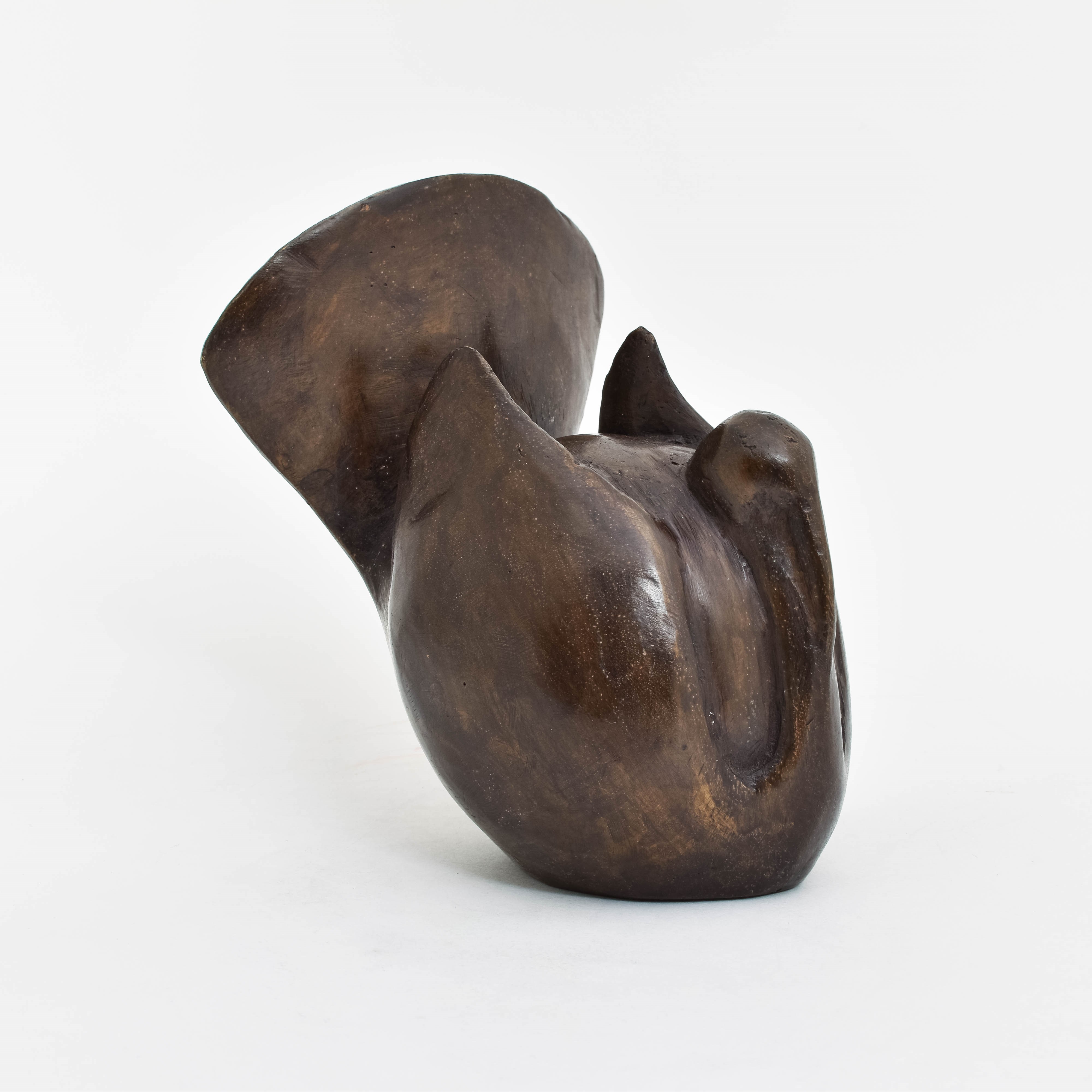 Statue en bronze Oiseau robuste