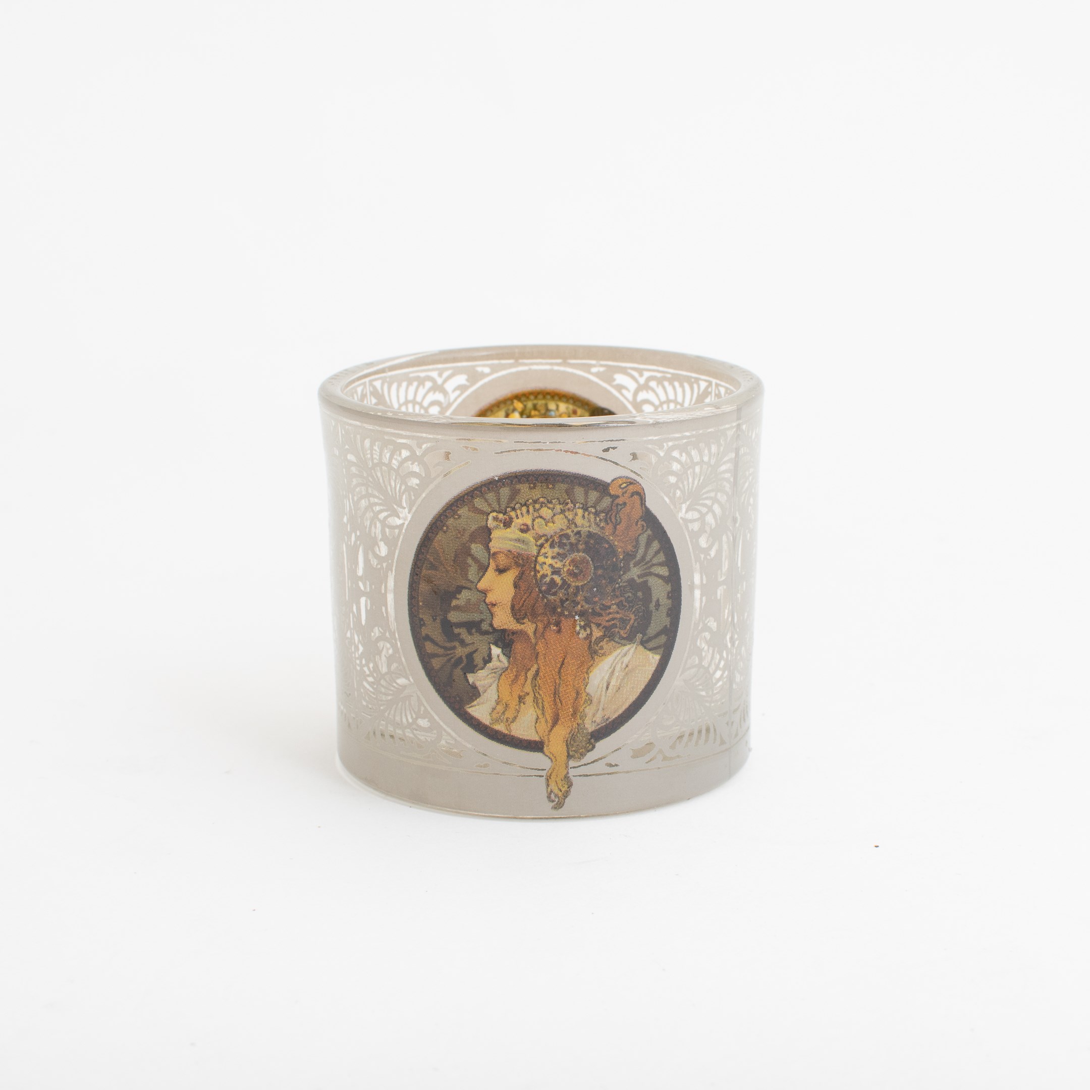 Photophore Mucha - La Blonde (2 pièces) 