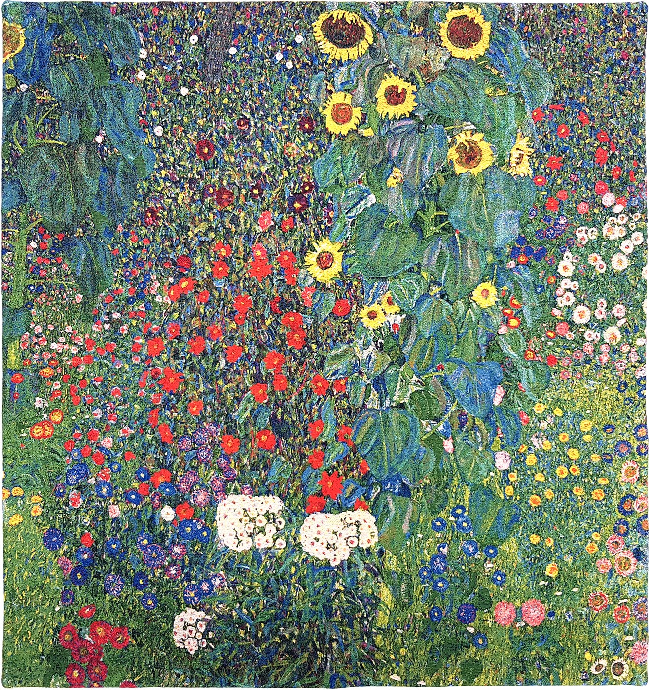 Tapisserie Klimt Country Garden with Sunflowers