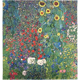 Tapisserie Klimt Country Garden with Sunflowers