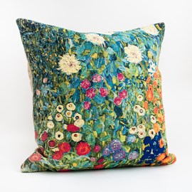 Coussin Klimt 'Flower Garden'