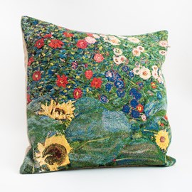 Coussin 'Country Garden with Sunflowers'