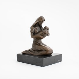 Sculpture Mère et Enfant