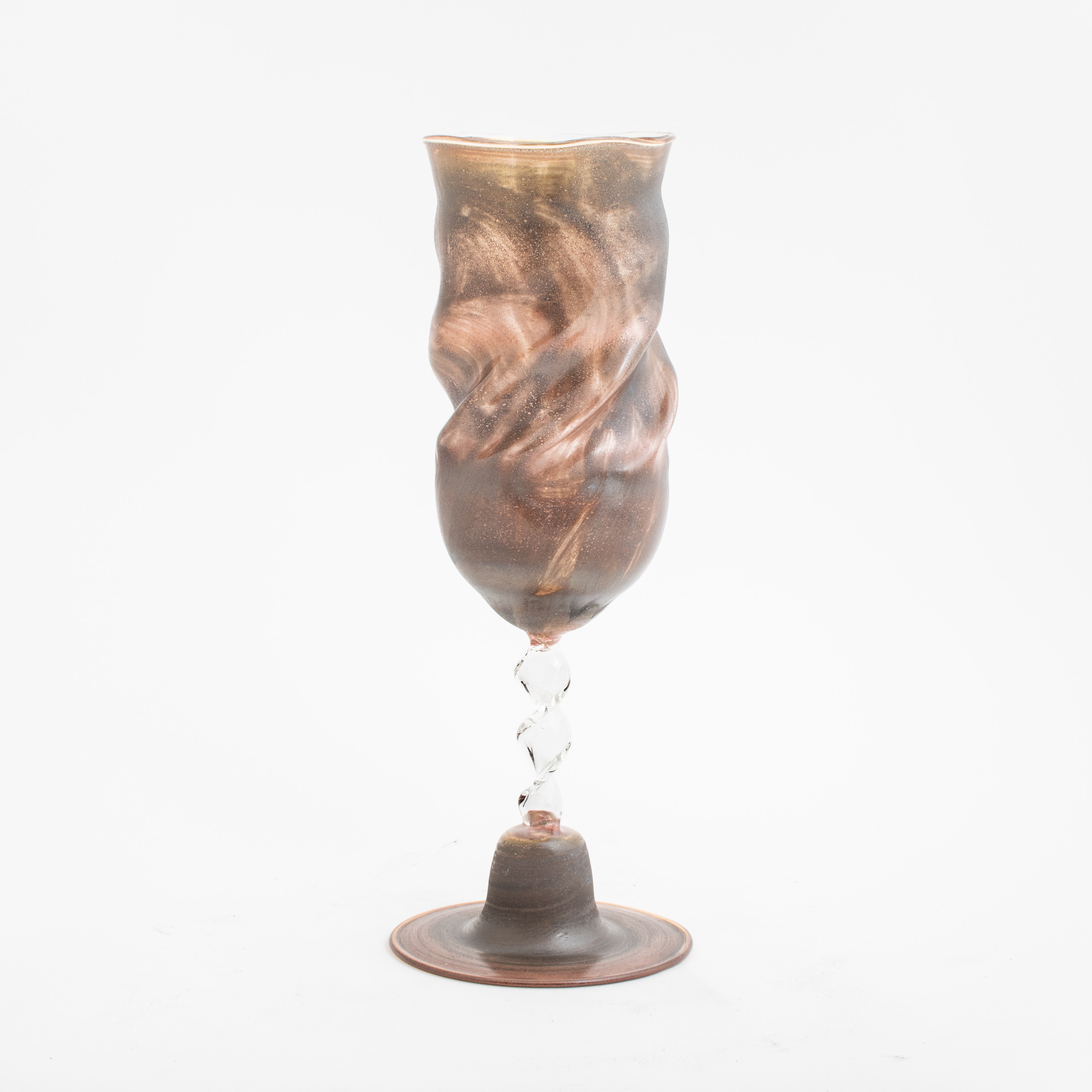 Torsion de verre Art Nouveau