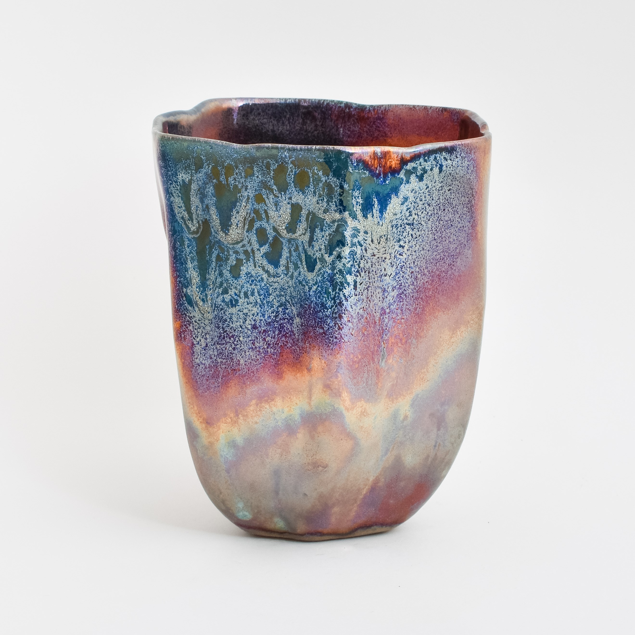 Pot en céramique moyen Taupe