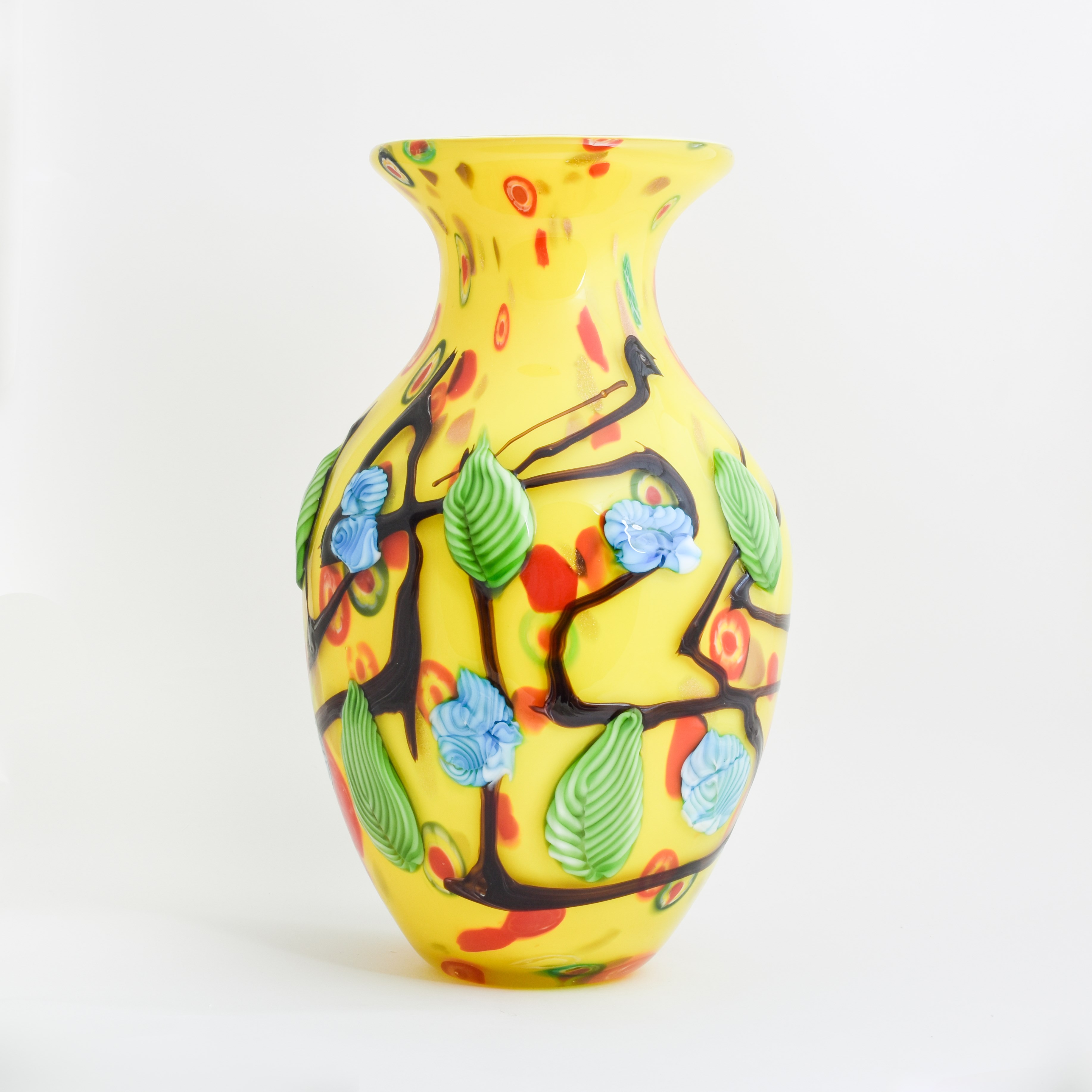 Vase en verre Branches