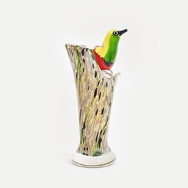 Vase en verre Oiseau