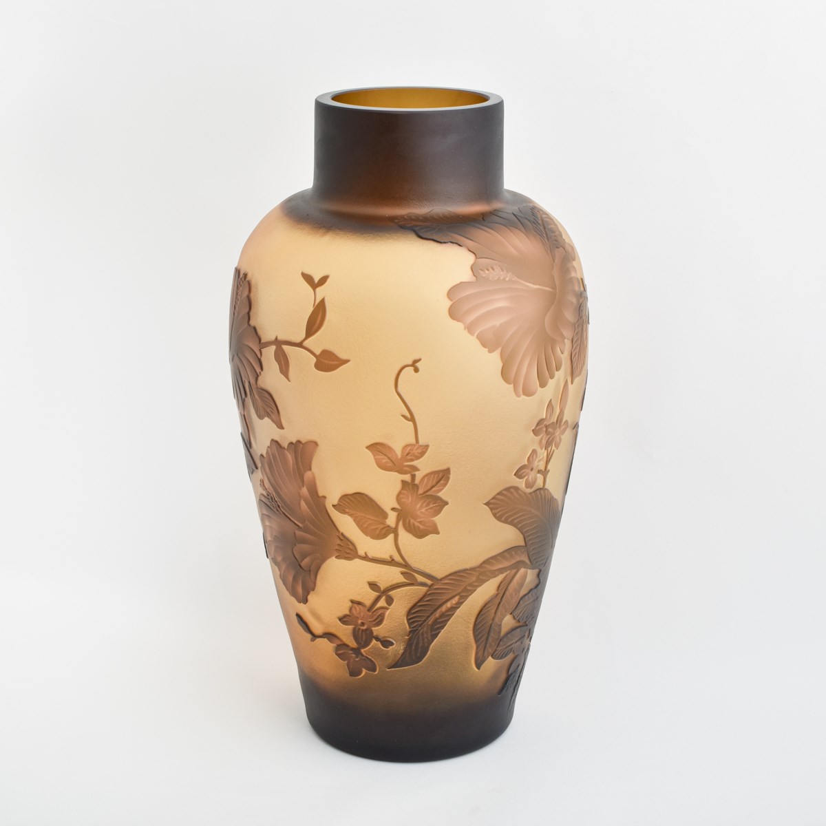 Vase en Verre Hibiscus