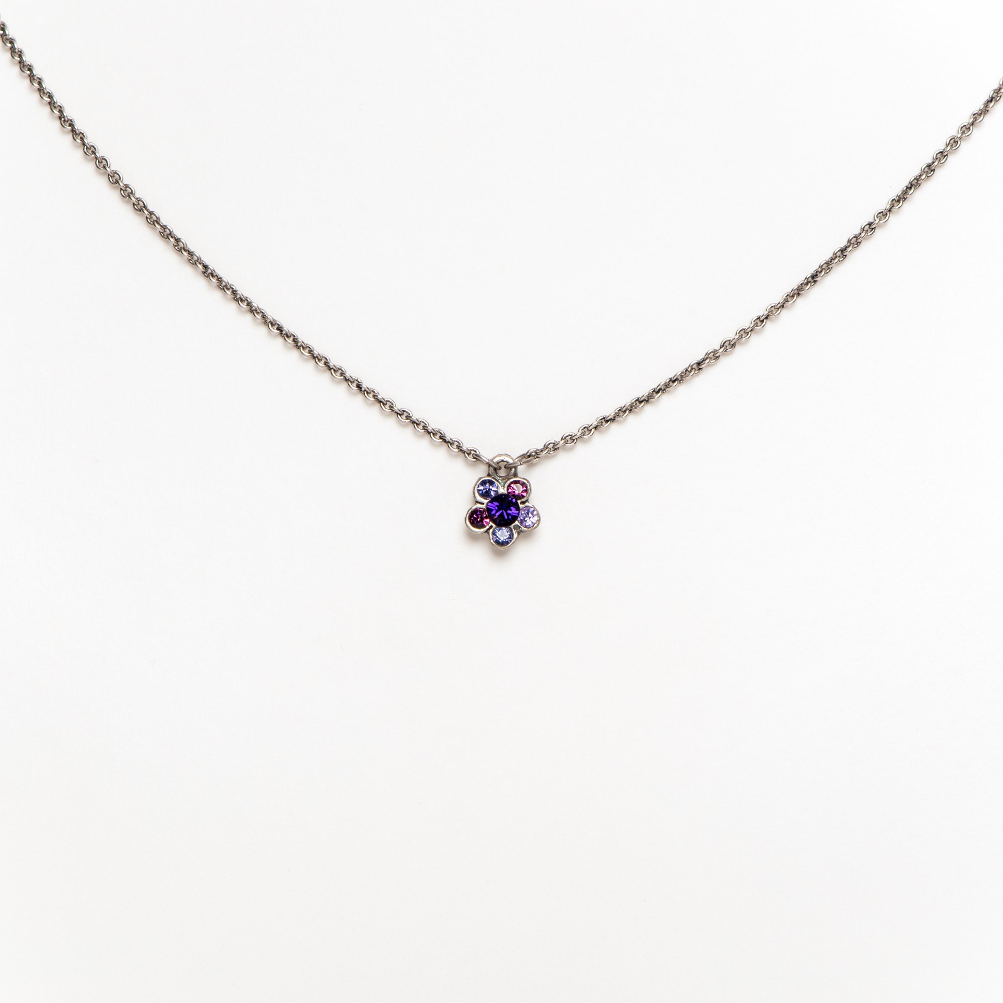 Collier Fleur pourpre