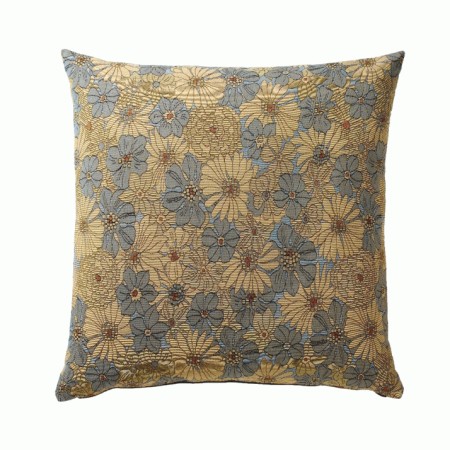 Grand Coussin Endless Crème/Bleu