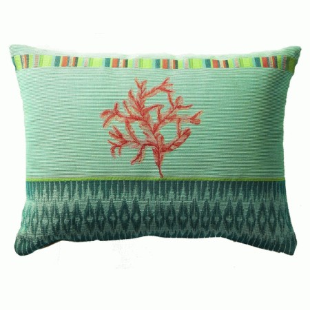 Coussin Corail Exotique