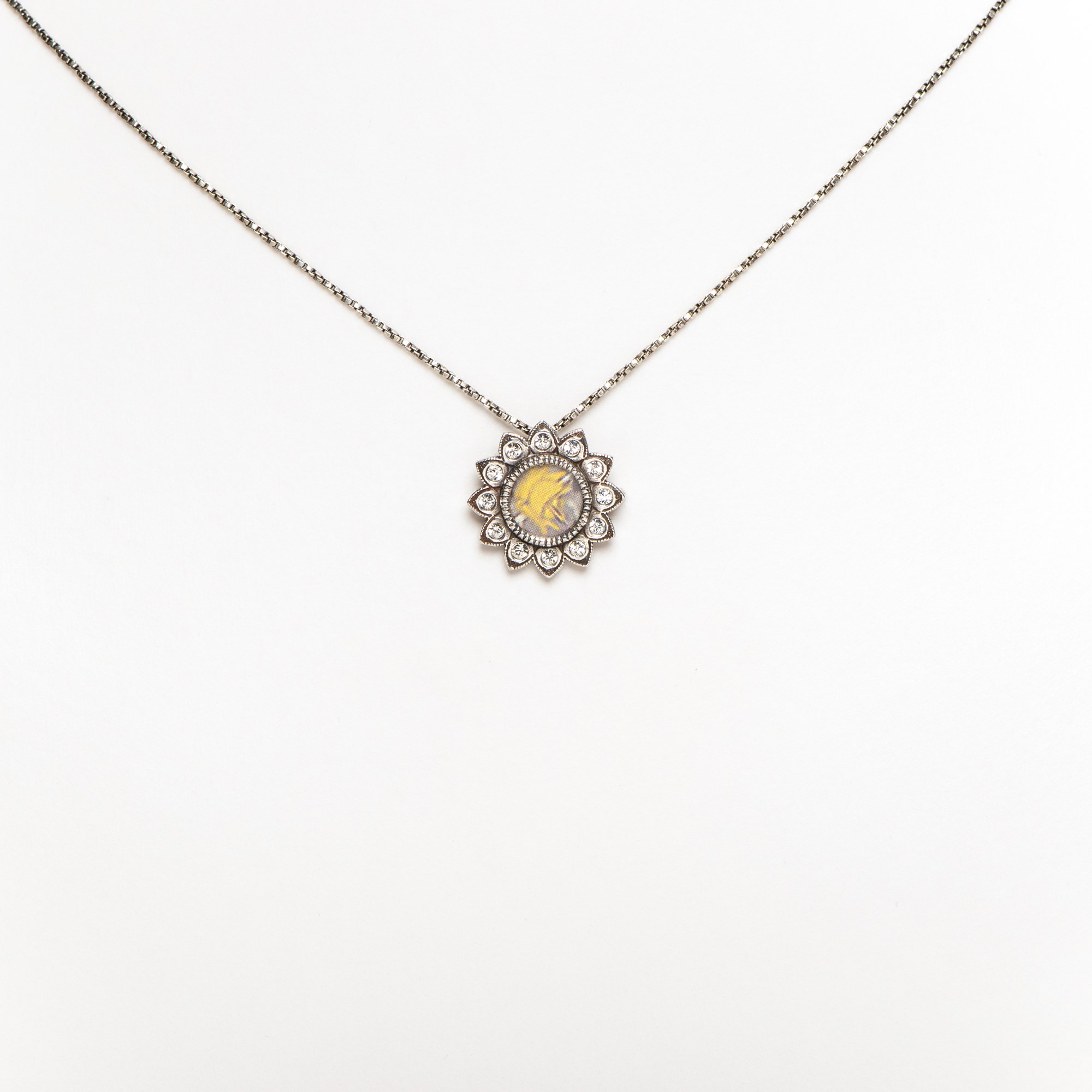 Pendentif avec photo d'un être cher