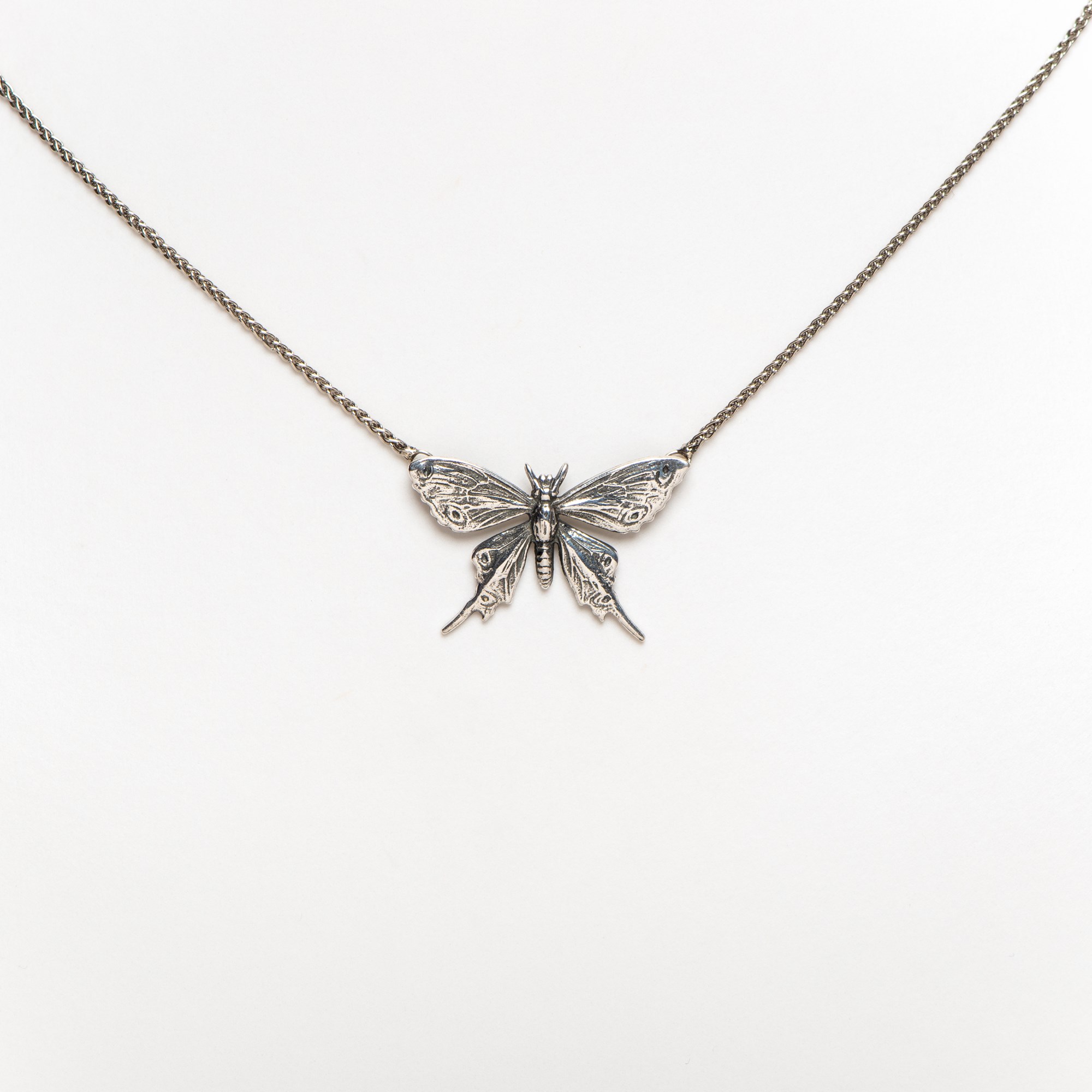 Collier de Yasmine Papillon Argent