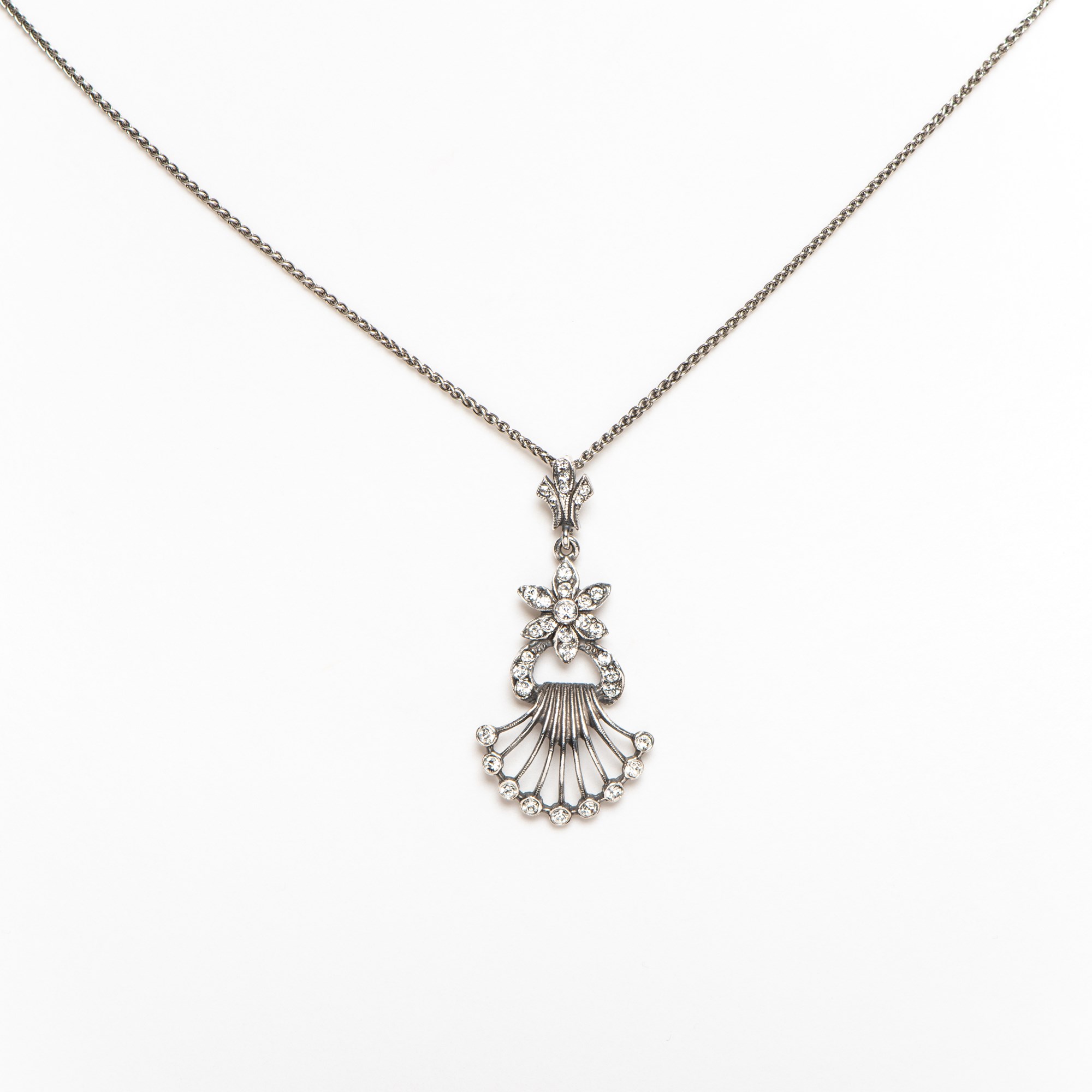 Pendentif coquillage avec cristaux Swarovski