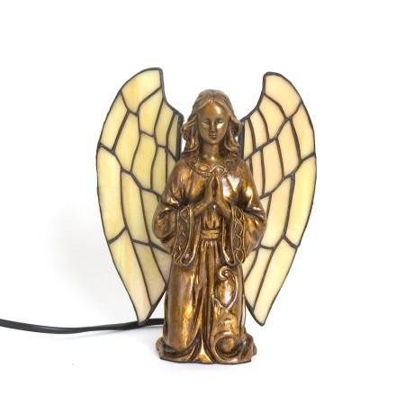 Tiffany Lampe de table Ange