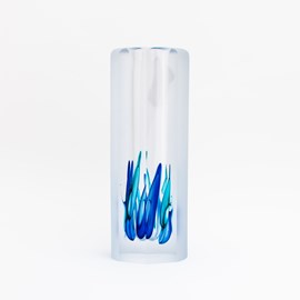 Objet en verre/Vase Blue Ocean