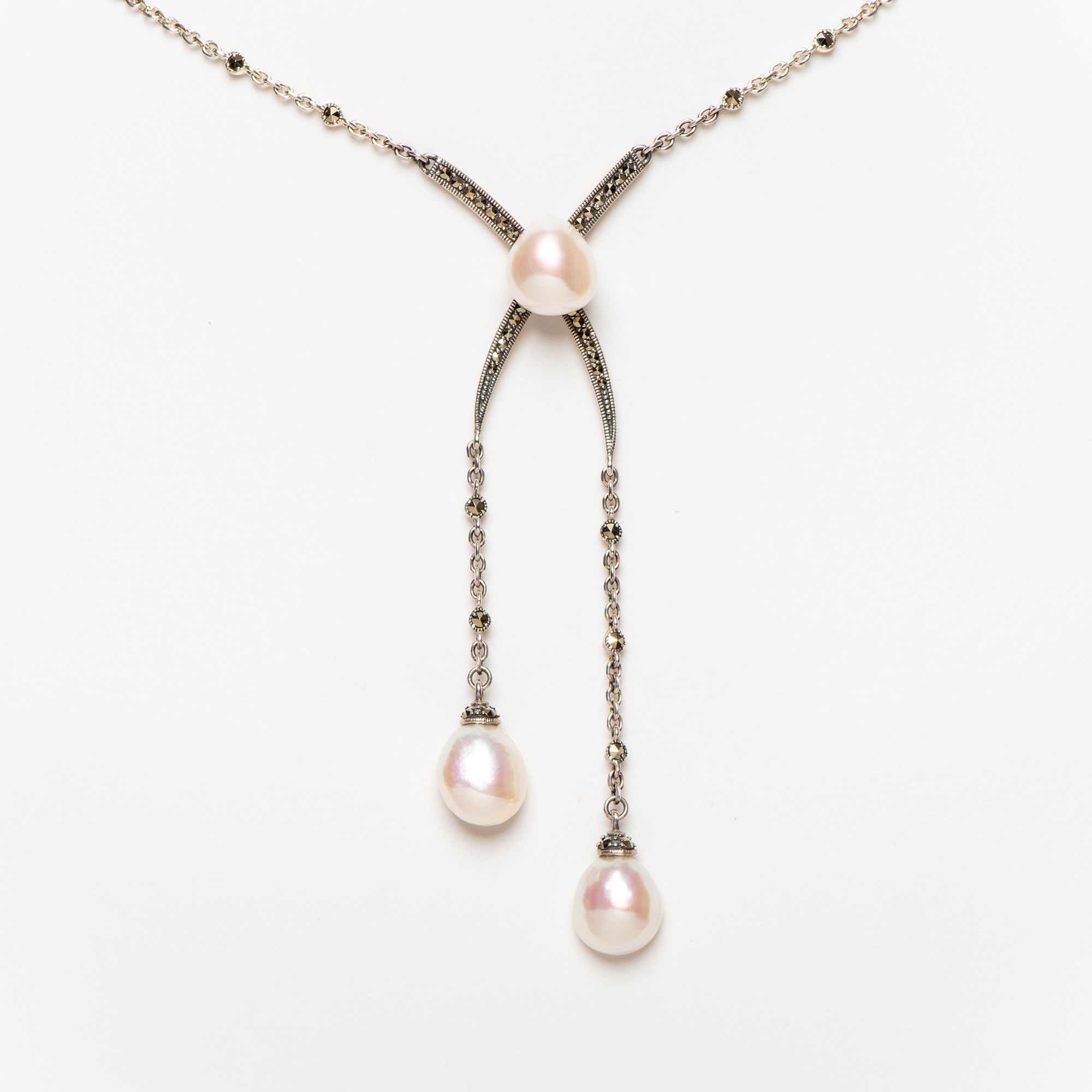 Collier Marcasite enchevêtré