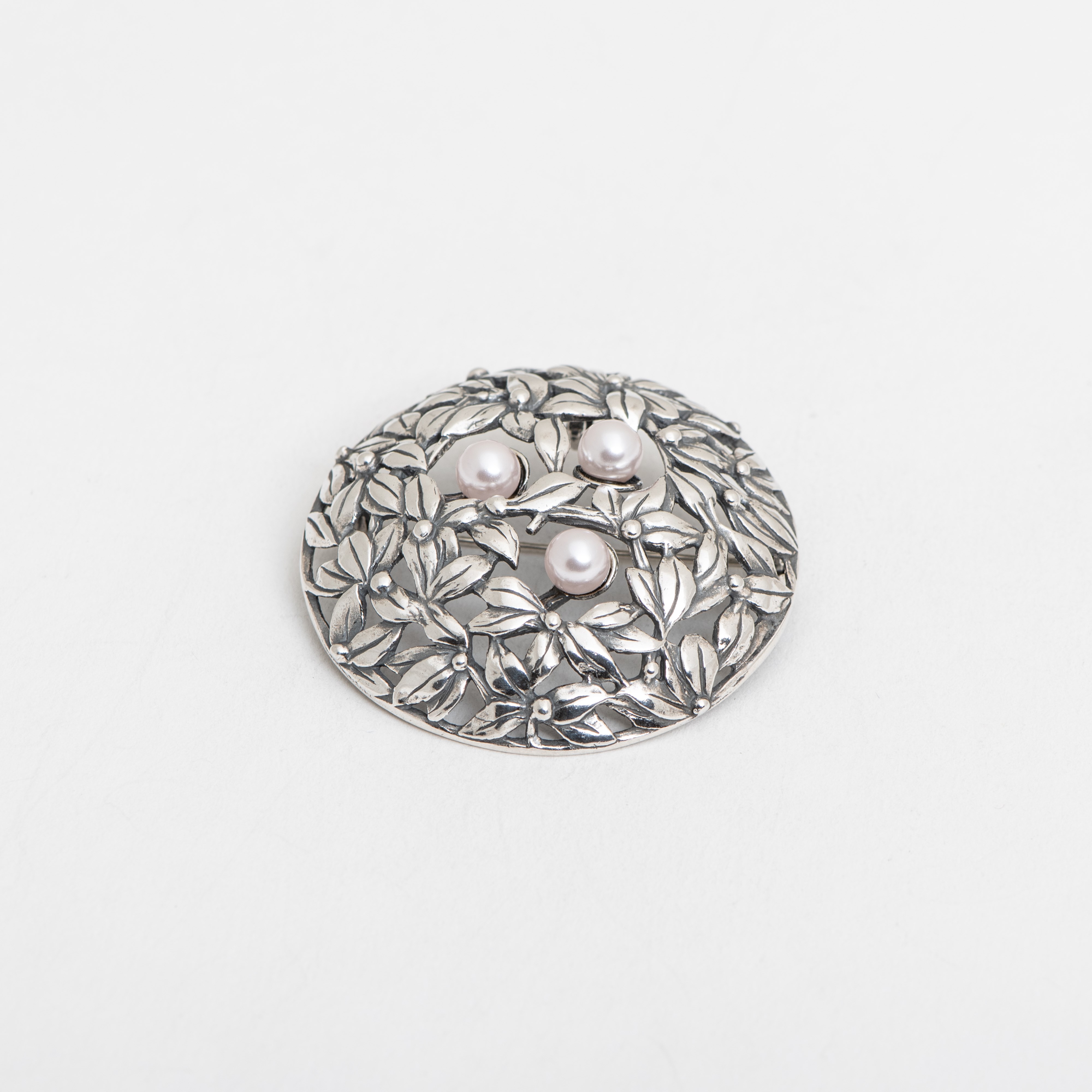 Pendentif/Broche Feuille