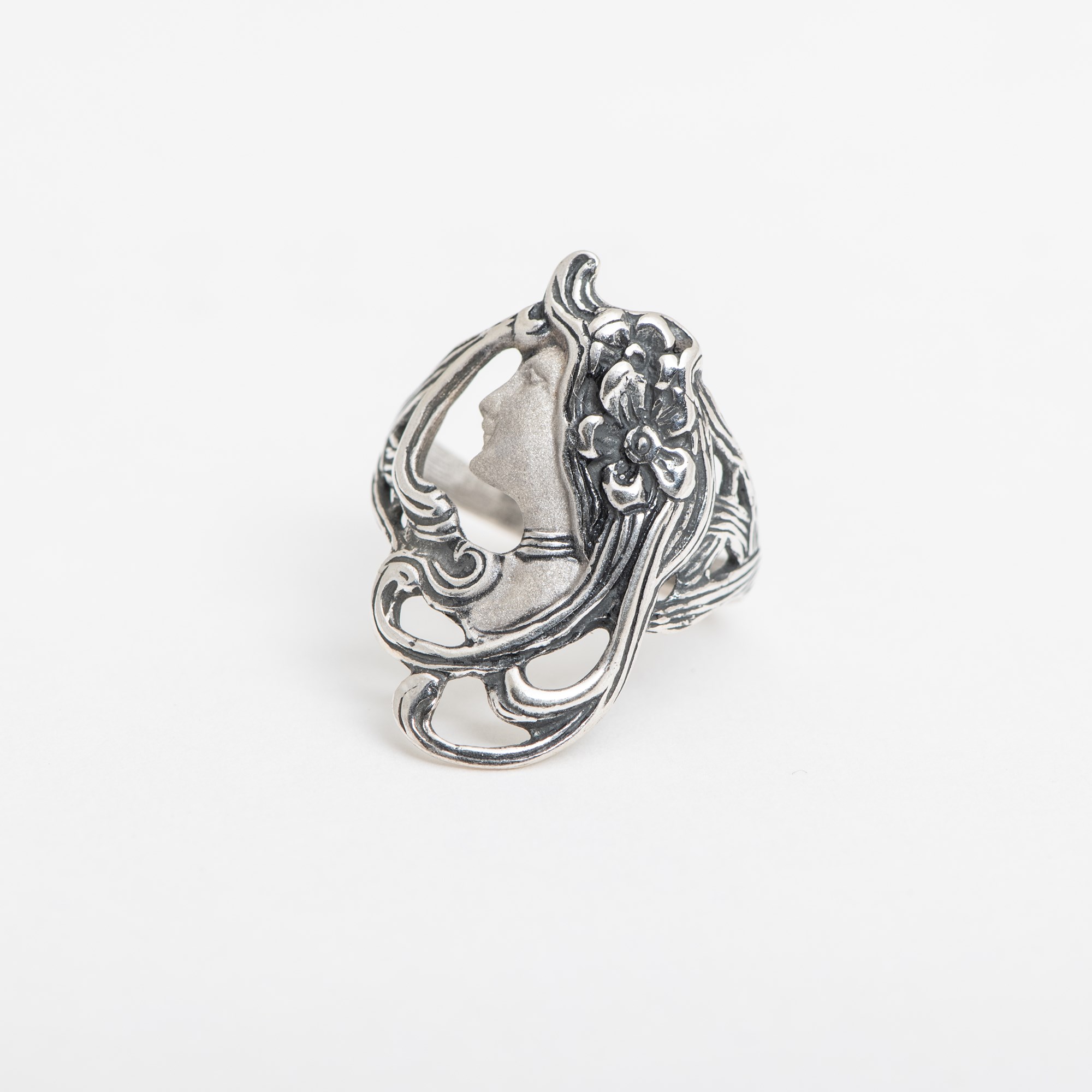 Bague Dame à la fleur