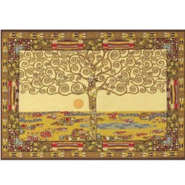 Tapisserie Klimt L'arbre de vie