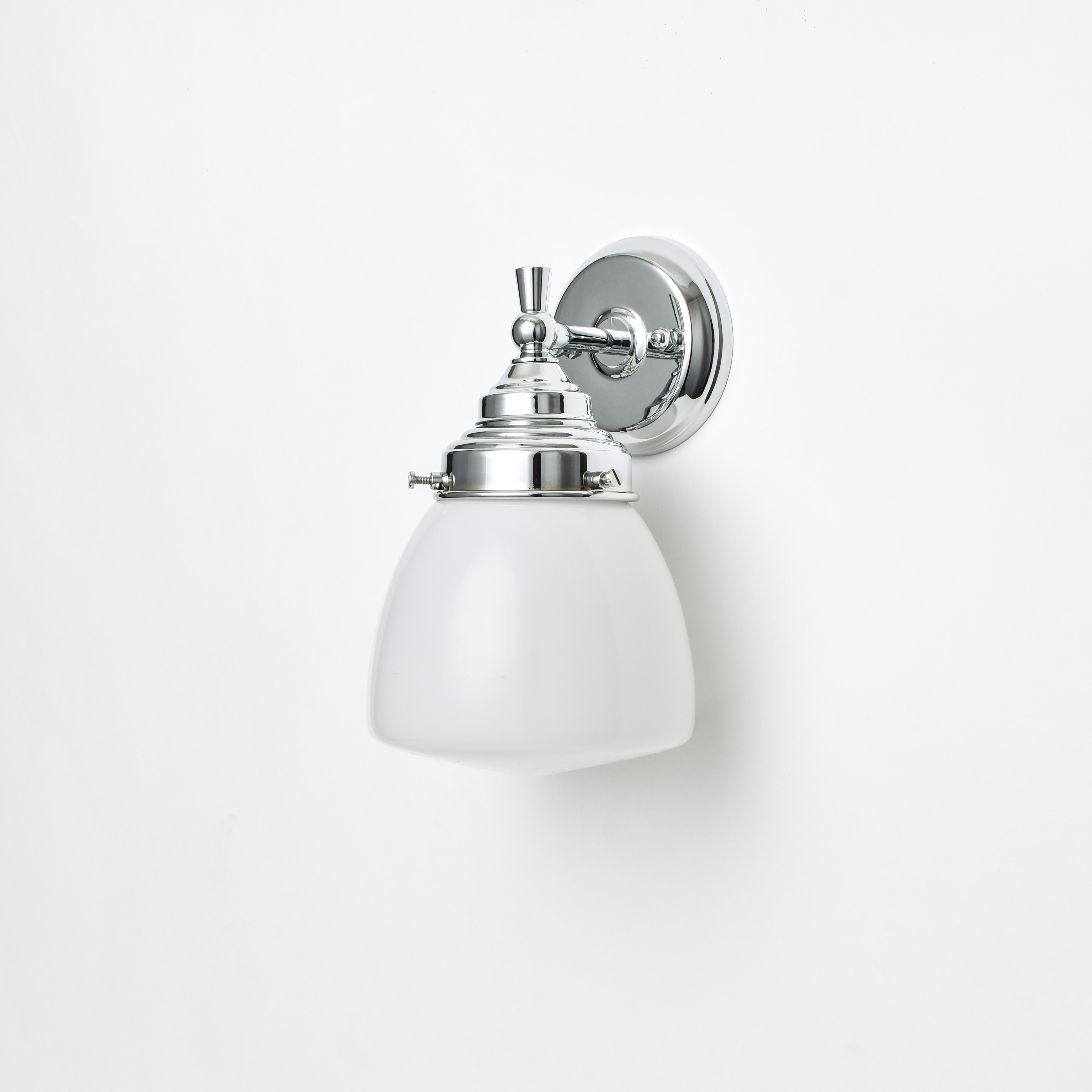 Applique Murale Schoolglobe Small Royal Chrome