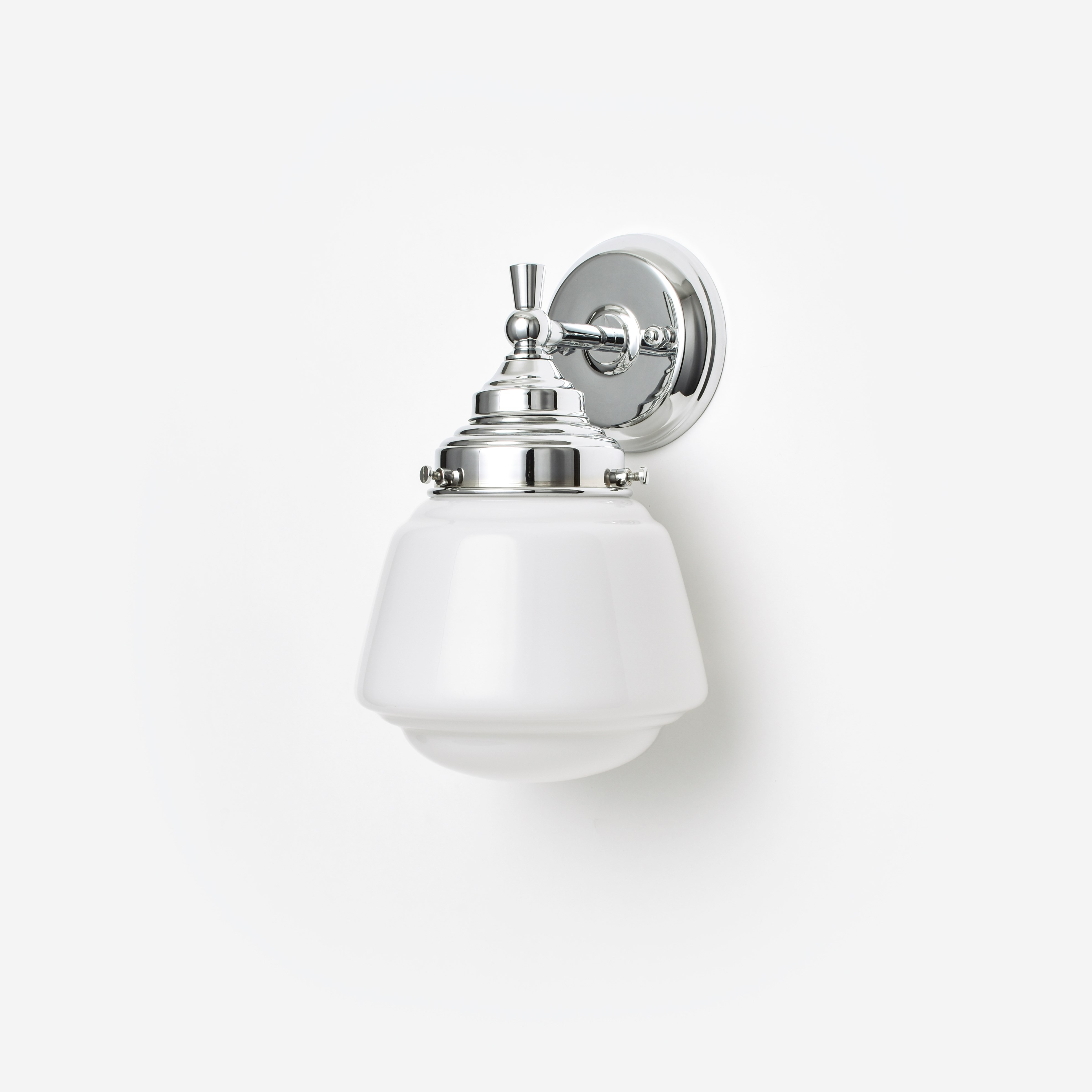Applique Murale High Button Royal Chrome