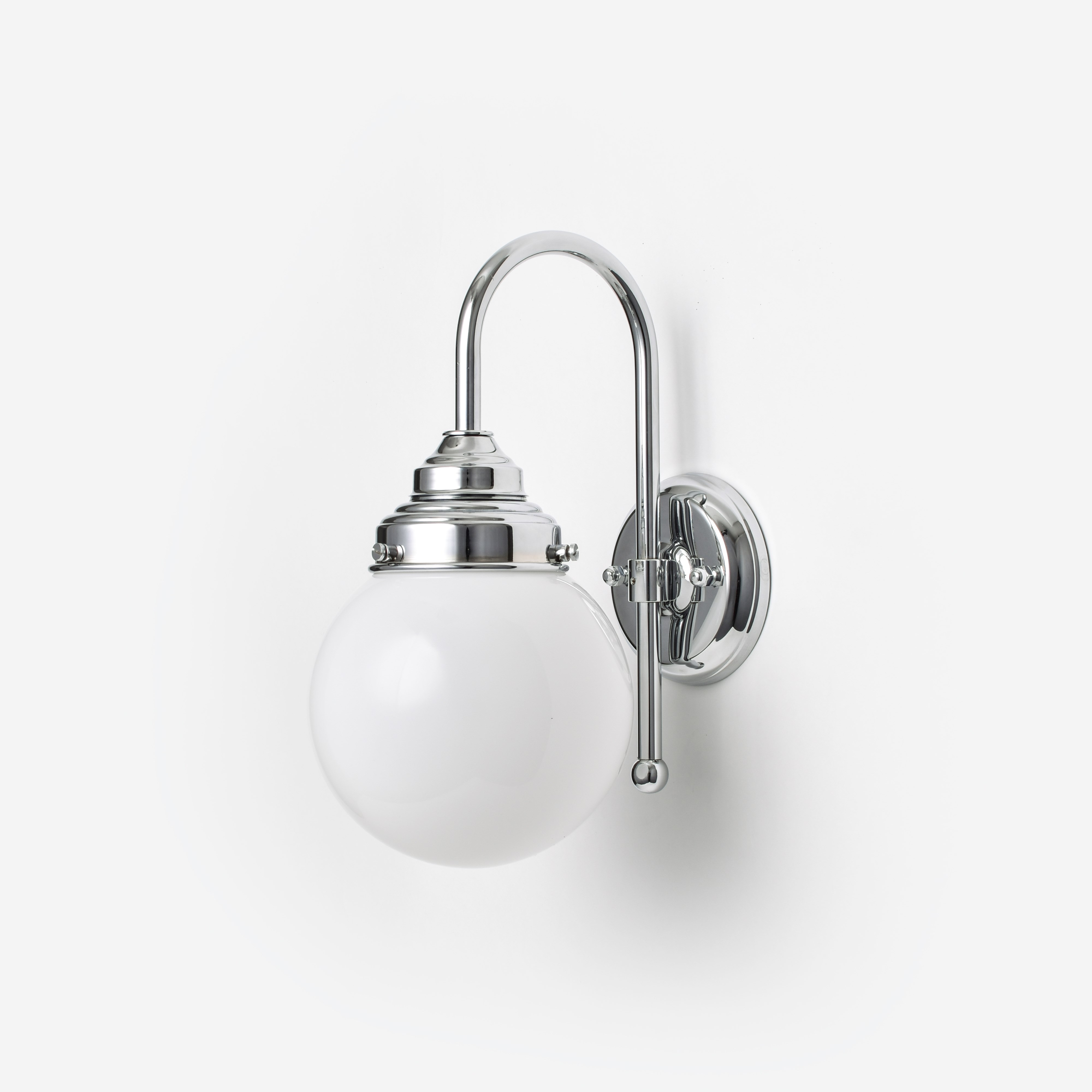 Applique Murale Globe  Ø 15 Meander Chrome