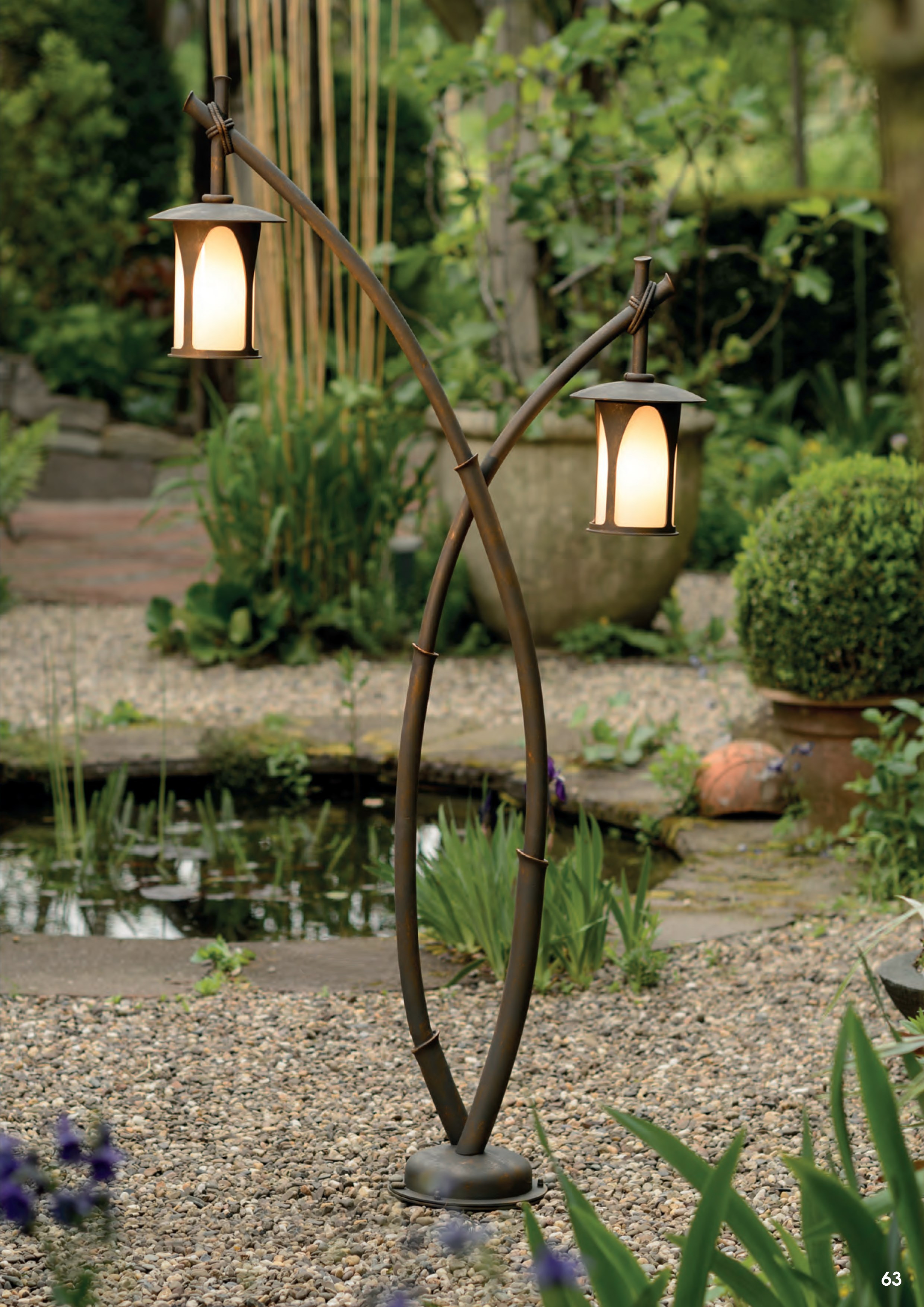 Lampe d'extérieur Bamboo 2 lumières