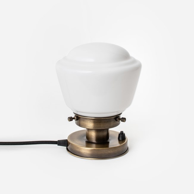 Lampe de Table High Button 20's Bronze