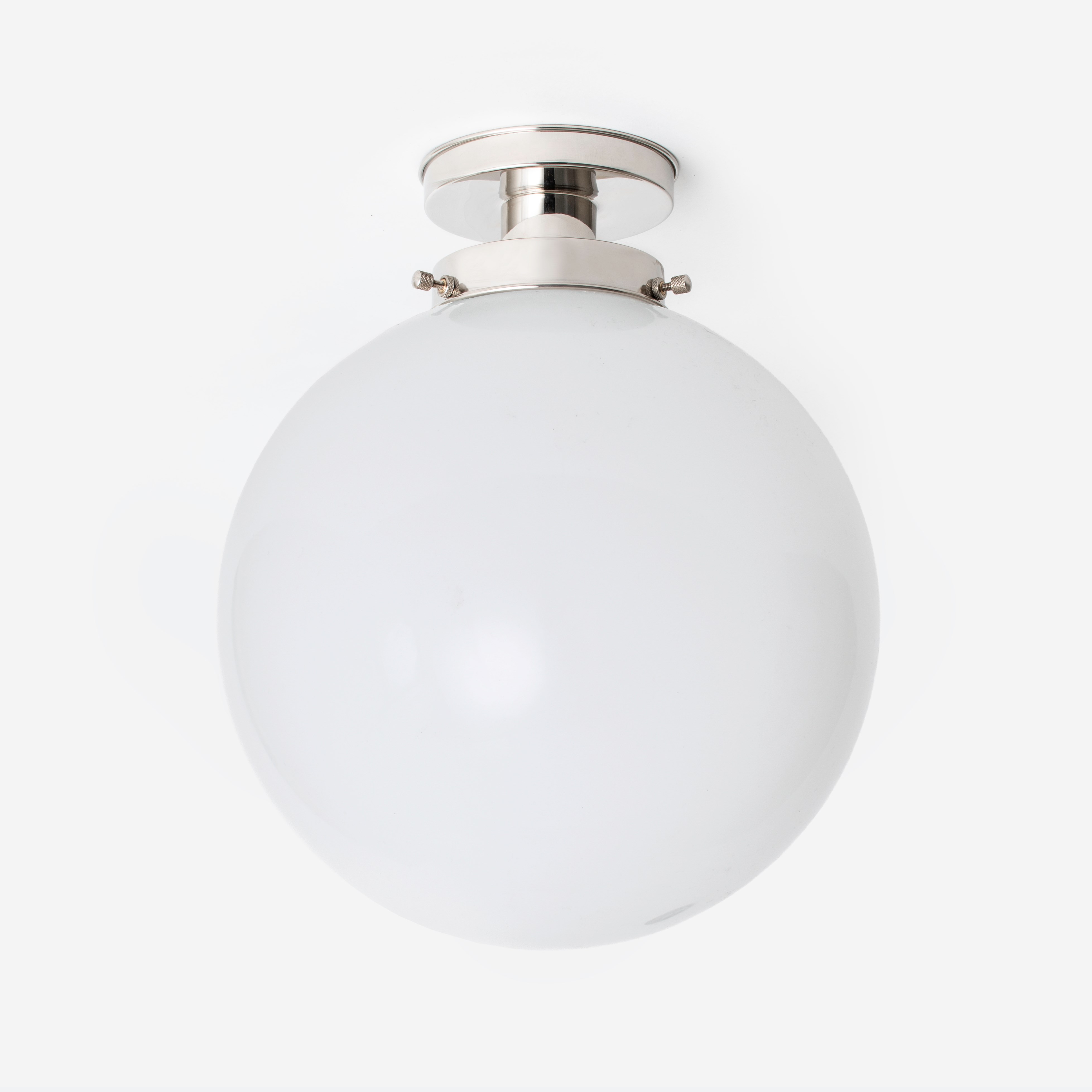 Plafonnier Globe Ø 30 20's Nickel