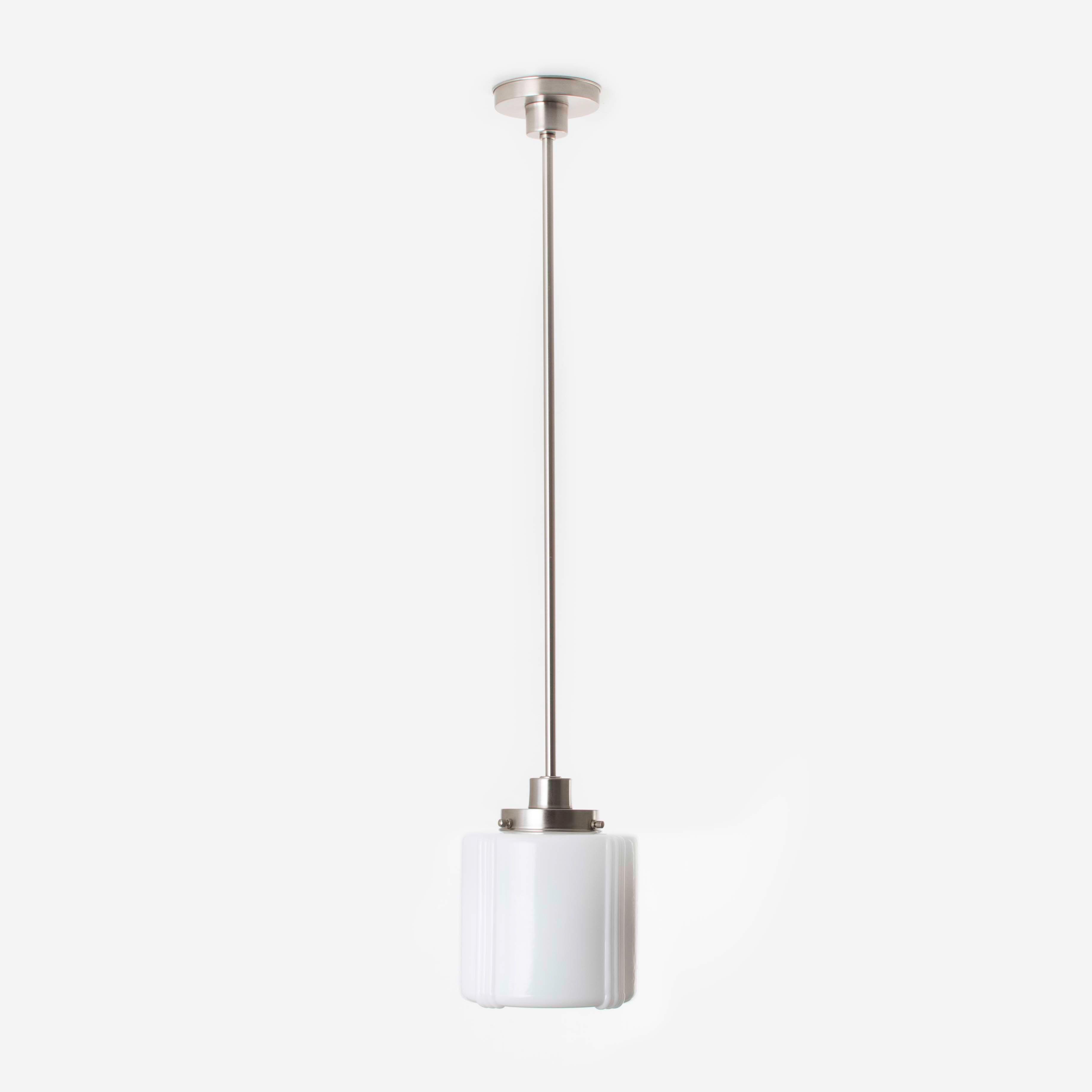 Art Deco Lampe Suspendue Vintage High 20's Matnickel