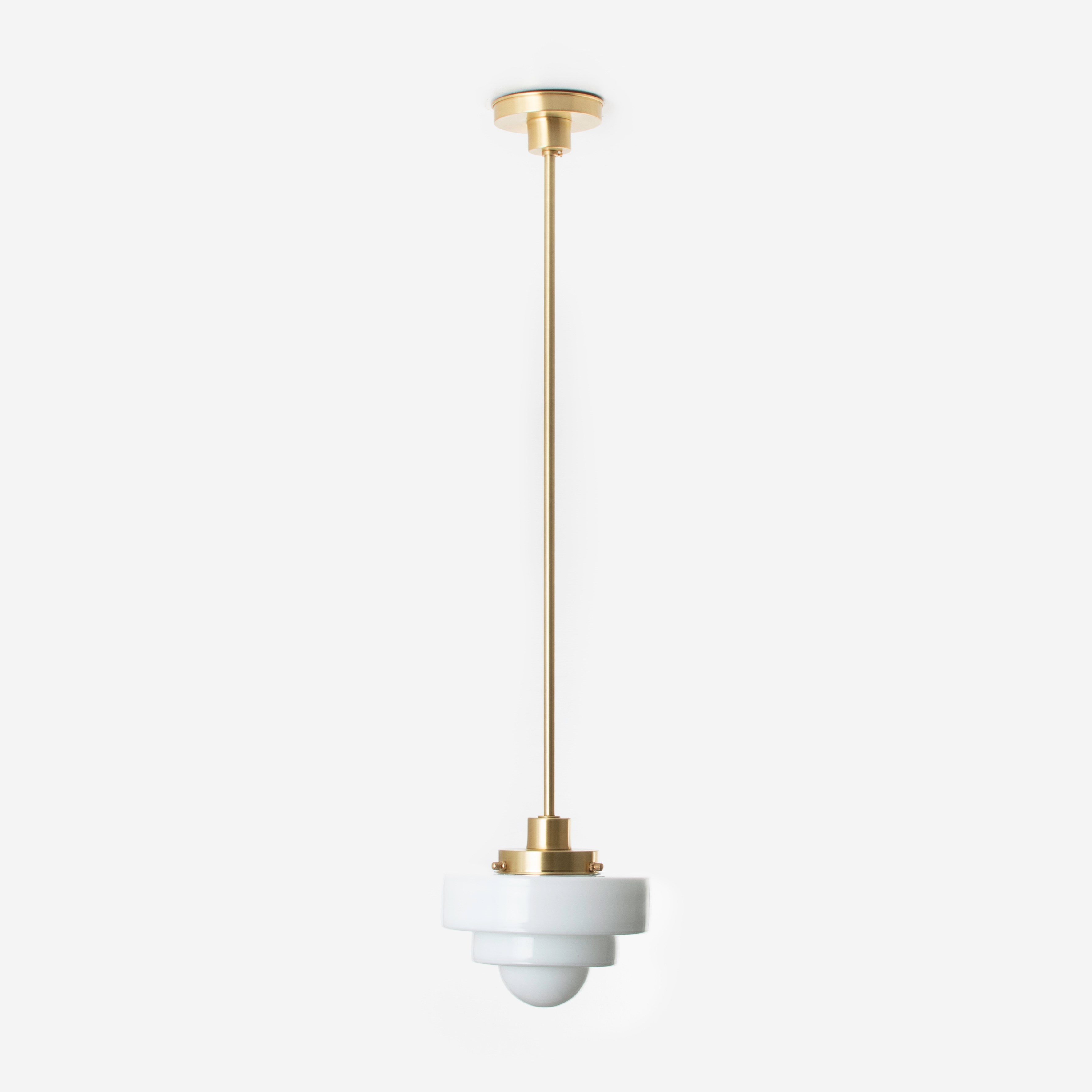 Lampe Suspendue Lorm 20's Laiton