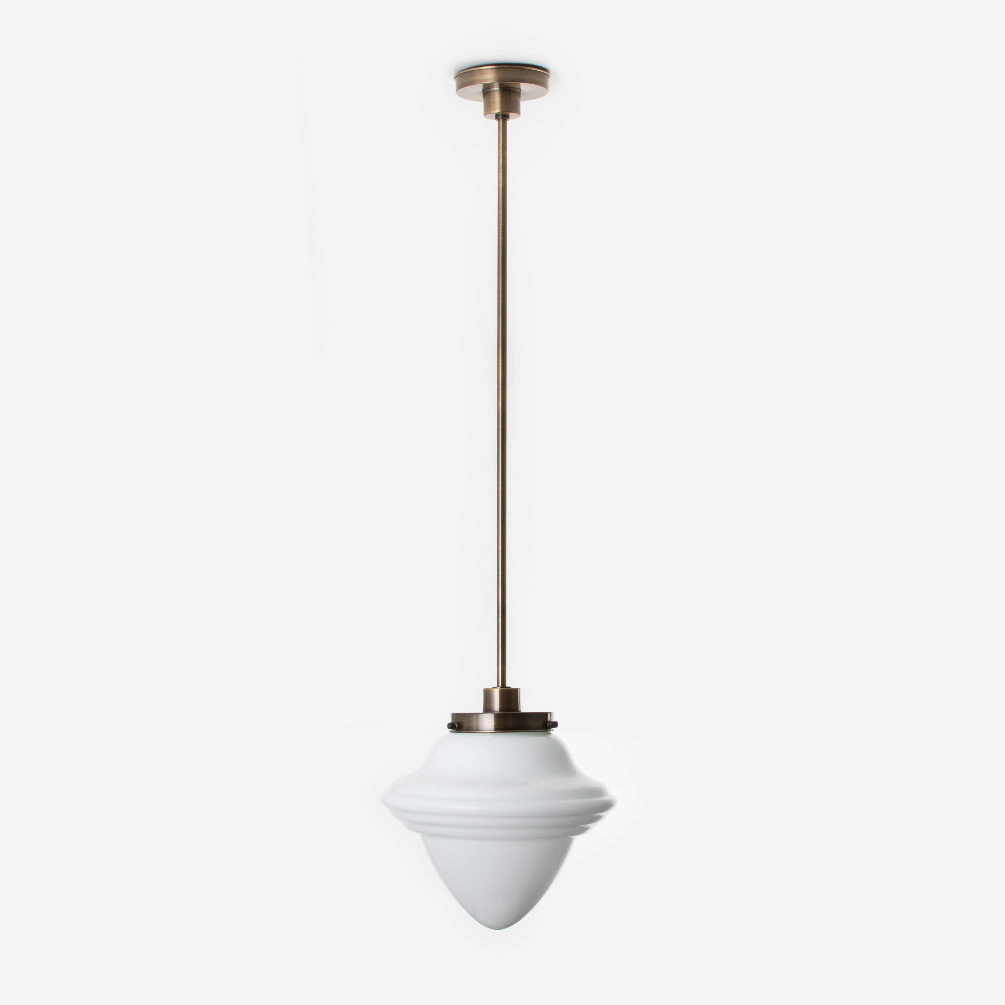 Lampe Suspendue Acorn Large 20's Bronze